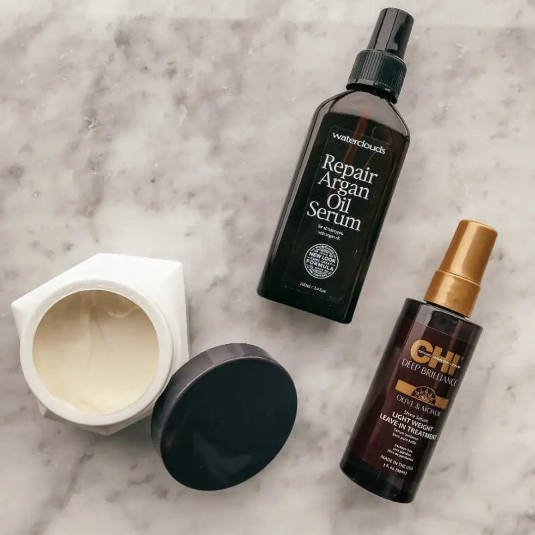 Chi Natural Life Deep Brilliance Olive & Monoi Shine Serum 177ml