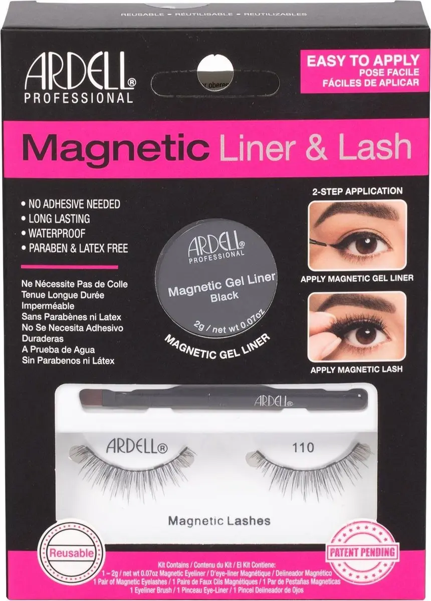 Ardell Magnetic Liner & Lash 110 Double Zwart