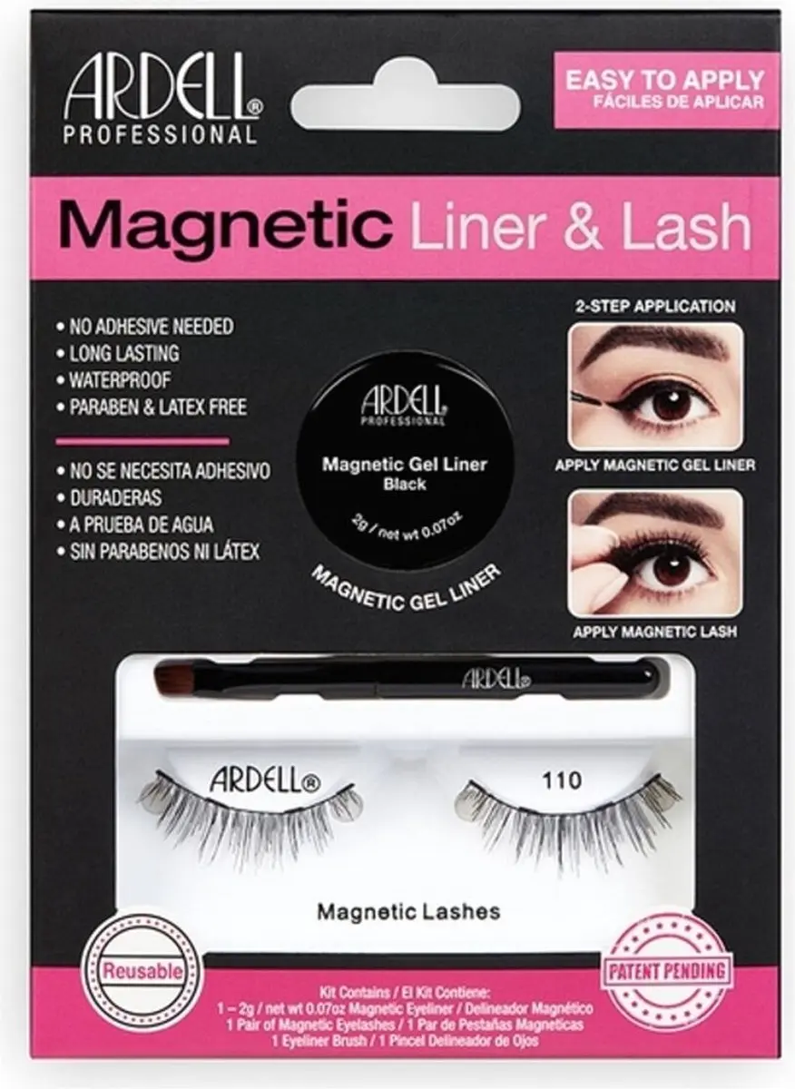 Ardell Magnetic Liner & Lash 110 Double Zwart - 2 Stuks