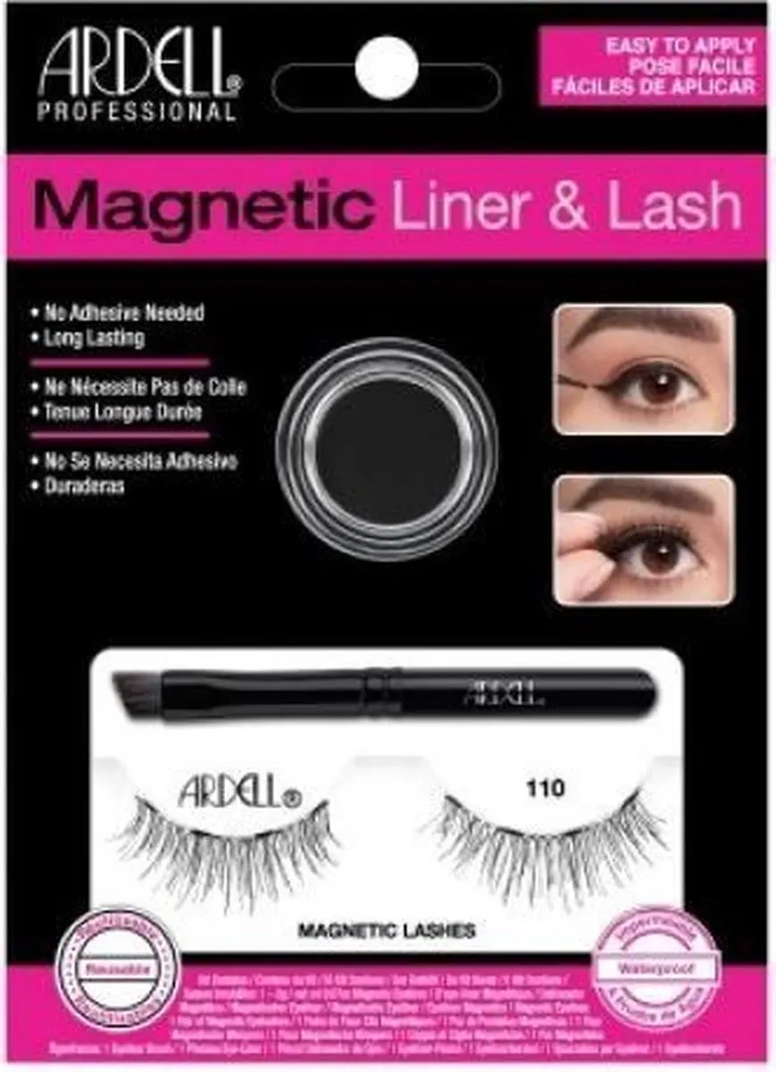 Ardell Magnetic Liner & Lash 110 Double Zwart - 2 Stuks