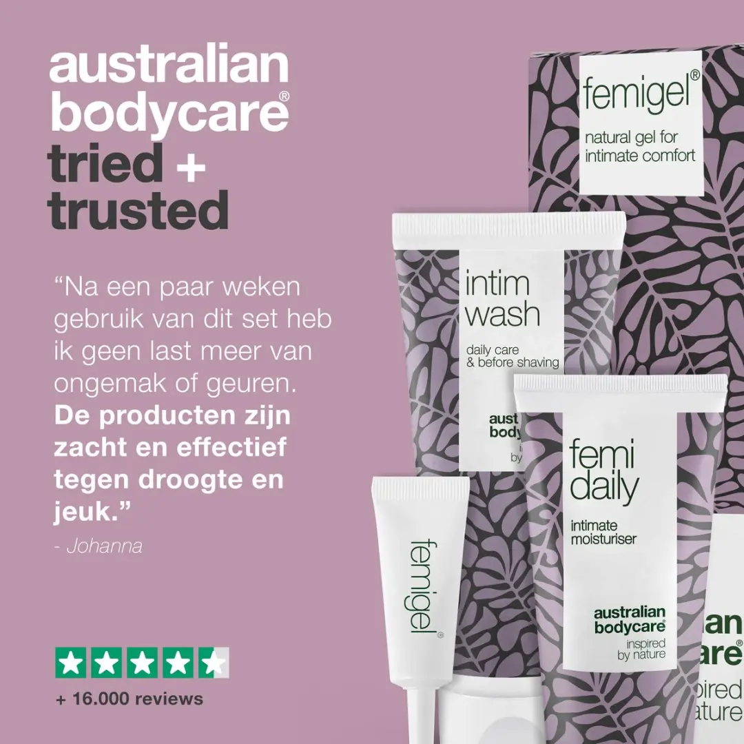 Australian Bodycare Intim Wash & Femi Set - 335ml