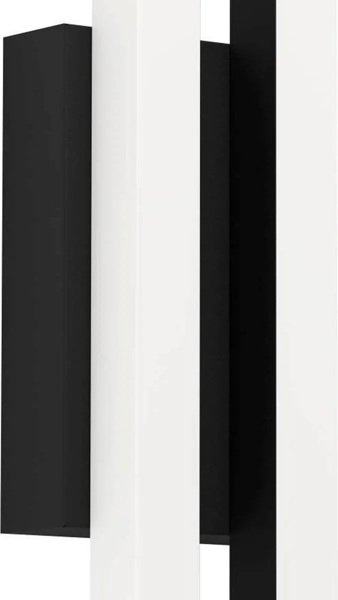 Eglo Serricella Wandlamp Buiten LED 49,5cm - Zwart/Wit