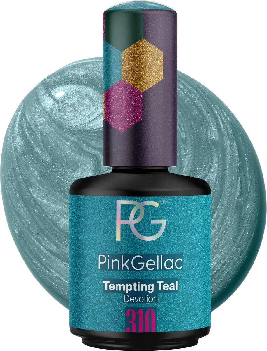 Pink Gellac Tempting Teal 310 Gellak