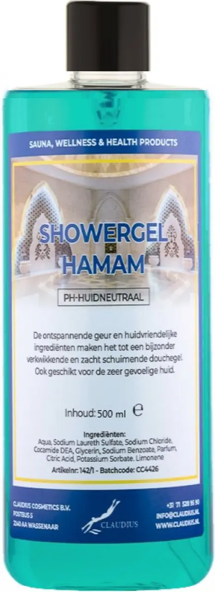Splashbox Cosmetics Hamam Douchegel 500ml