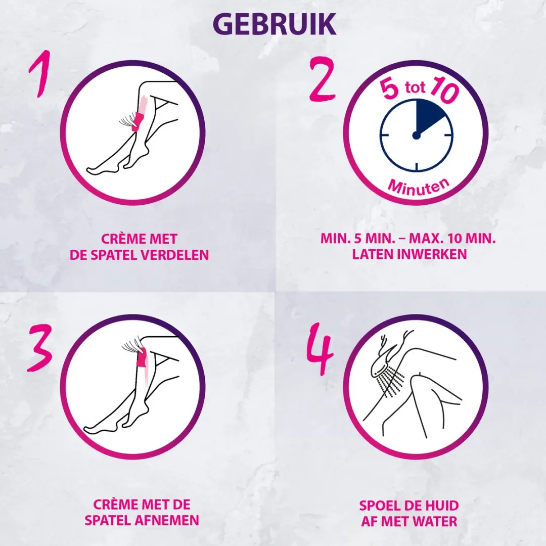 Veet Minima Ontharingscrème - 6x100ml - afbeelding 6 van 6