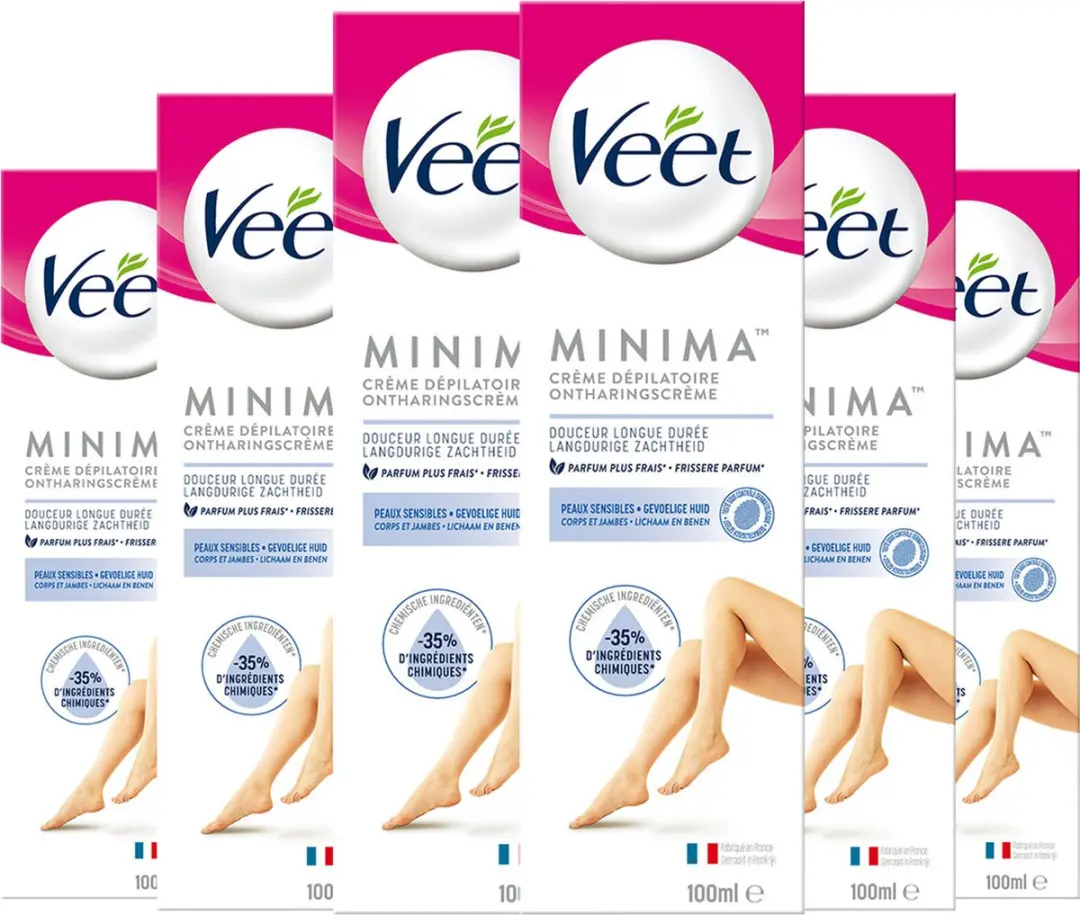 Veet Minima Ontharingscrème - 6x100ml