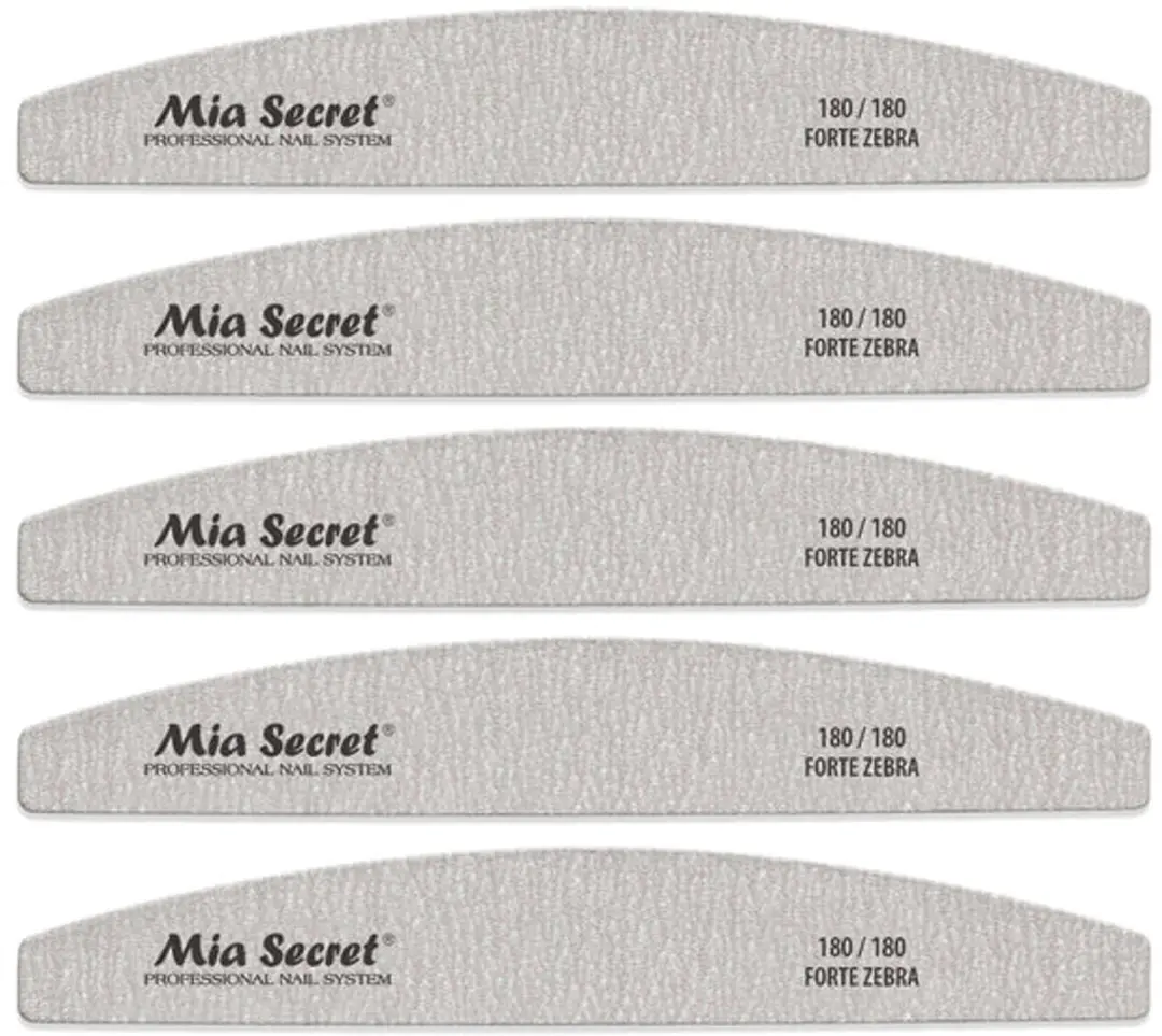 Mia Secret Forte Zebra Halfmoon Nagelvijl 180/180