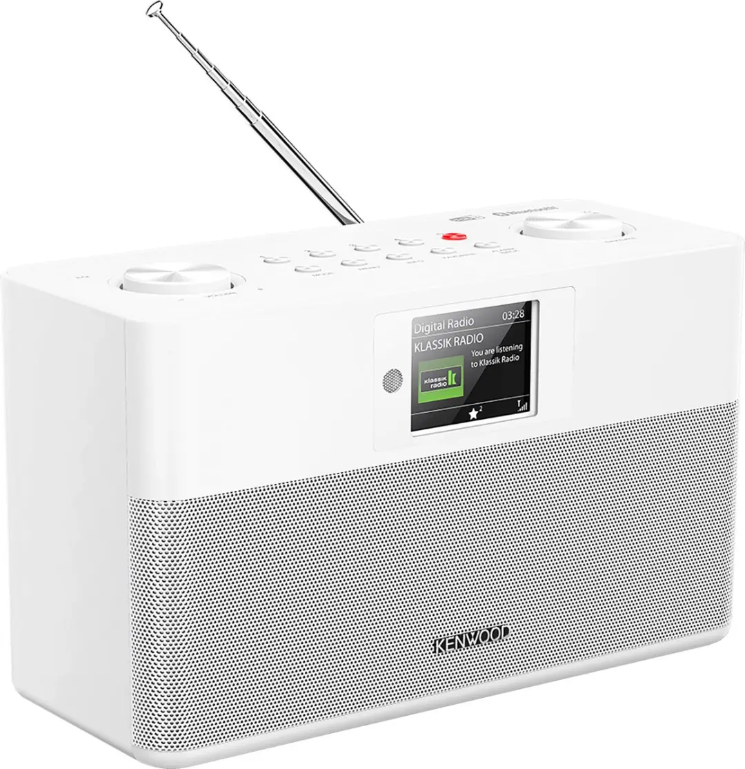 Kenwood CR-ST85DAB DAB+ Radio - Wit