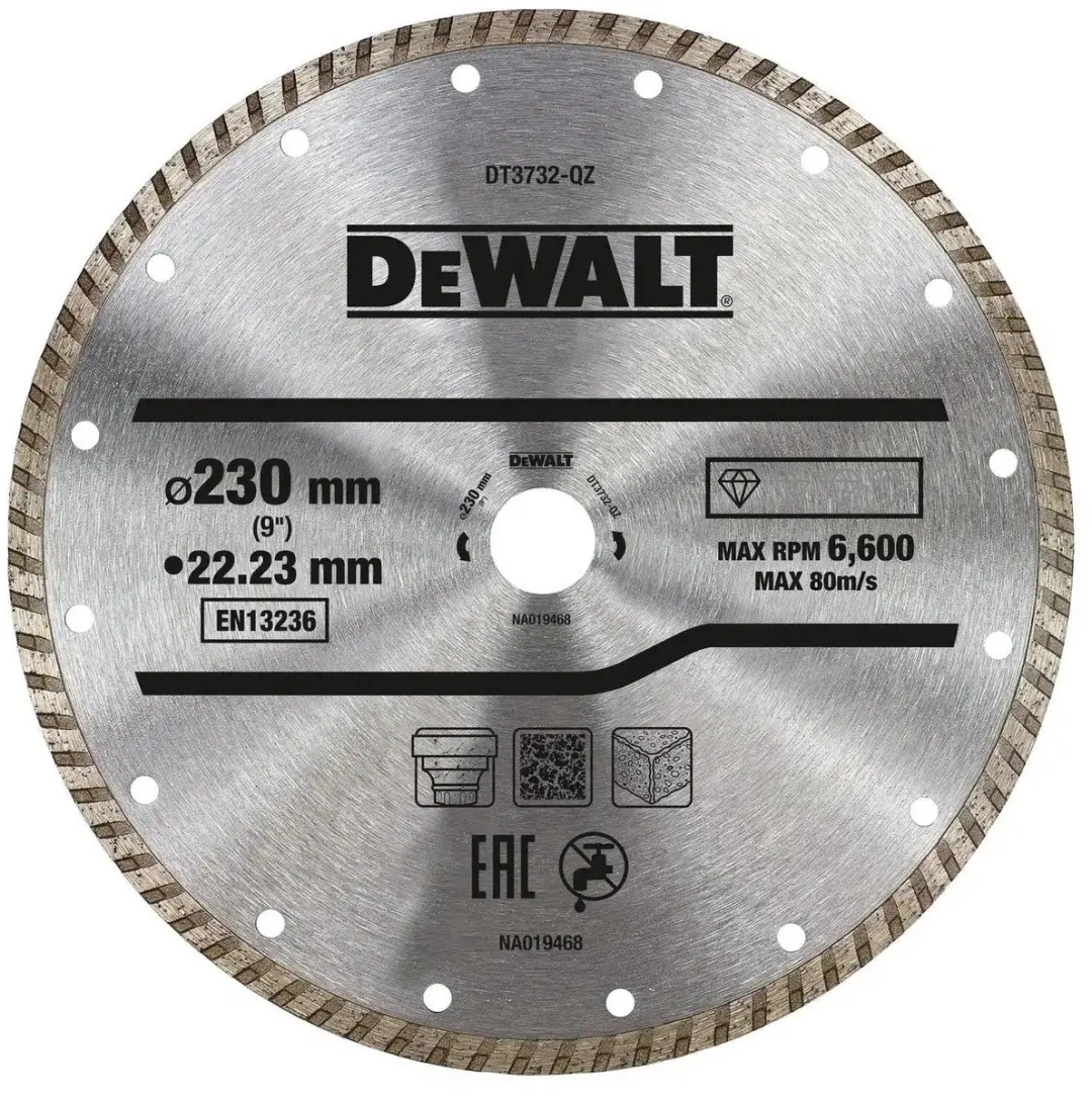 DeWalt DT3732 Diamantschijf Turbo 230x22,23mm