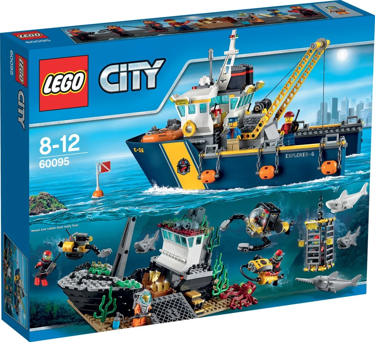 LEGO City Diepzee Onderzoeksschip 60095