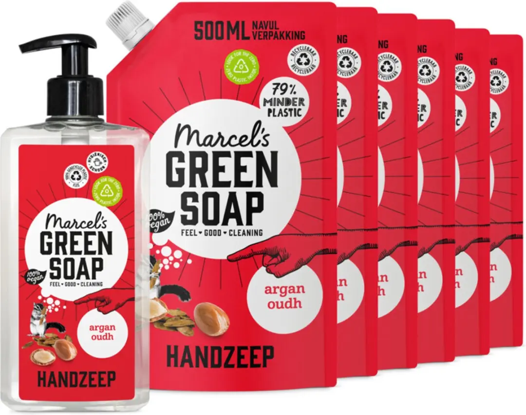 Marcel's Green Soap Handzeep Argan & Oudh