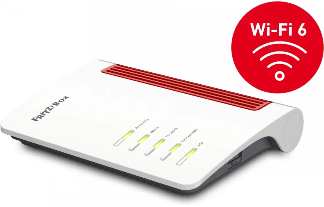 FRITZ!Box 7530 Router - WiFi 6 Dual-Band - Wit