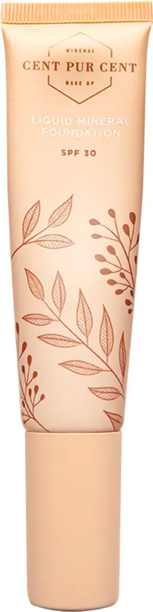 Cent Pur Cent Liquid Mineral Foundation 3.0 - 30ml - Beige