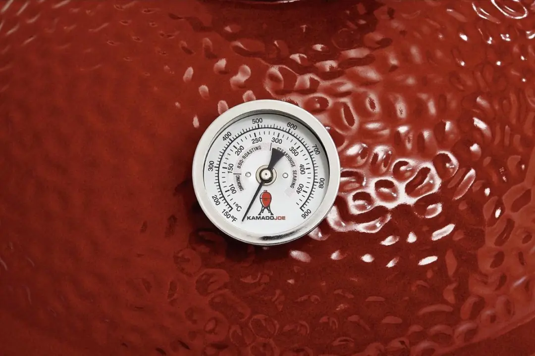 Kamado Joe Joe Jr. BBQ - 34cm - 6 Burgers - Rood