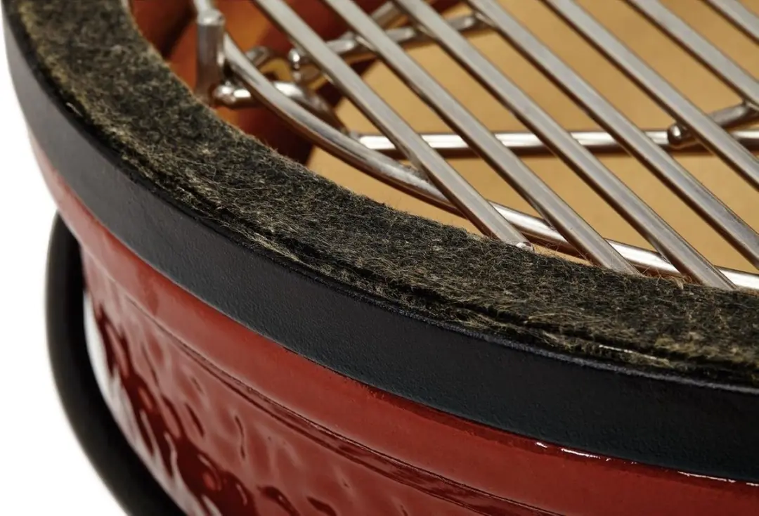 Kamado Joe Joe Jr. BBQ - 34cm - 6 Burgers - Rood