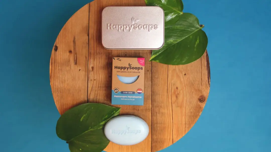 HappySoaps Hammam Bar 3-in-1 Giftset 2 Stuks - 130g