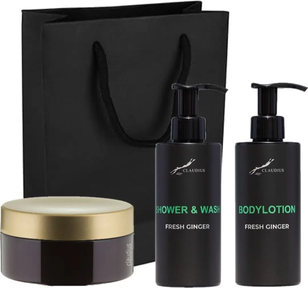 Splashbox Cosmetics Fresh Ginger Douchepakket