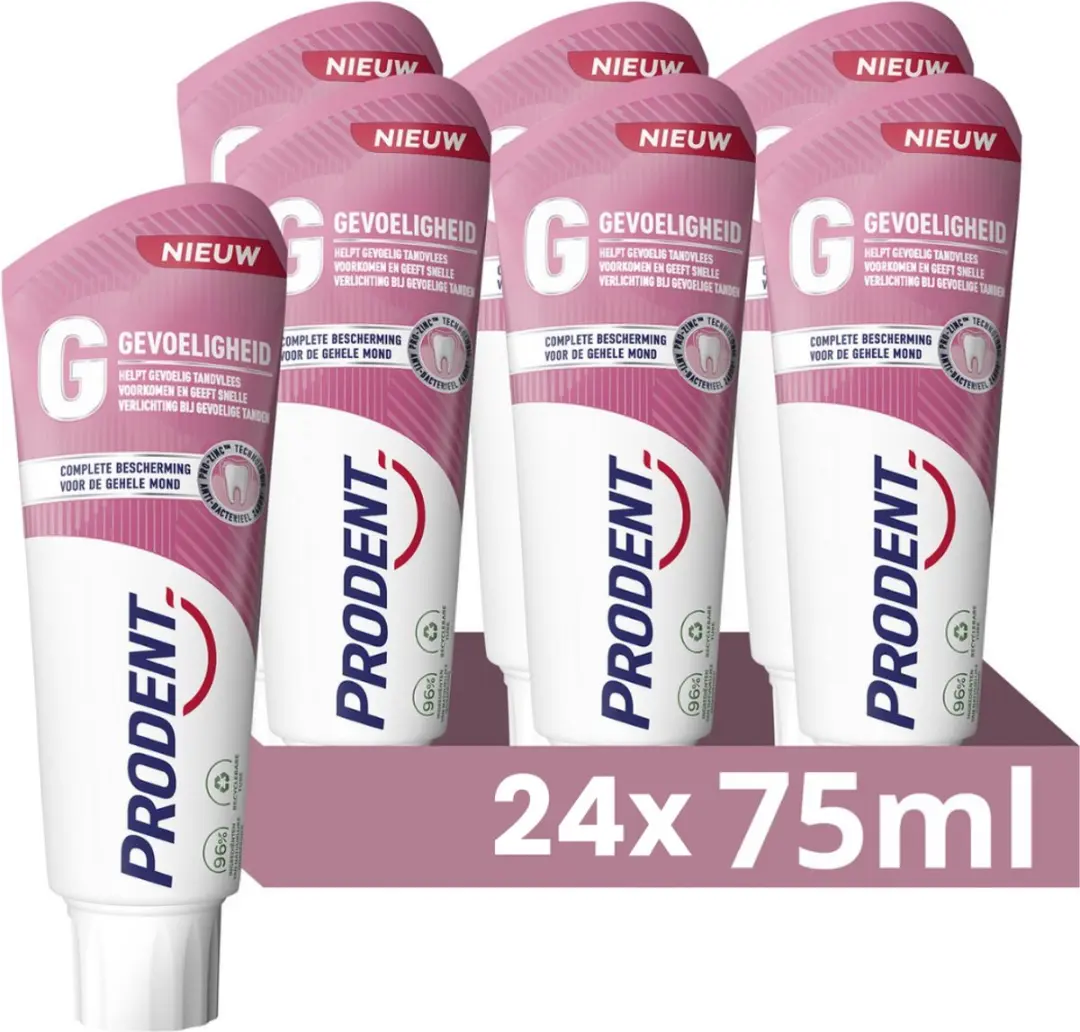 Prodent Sensitive Teeth + Gums TP 75ml - 24 Stuks