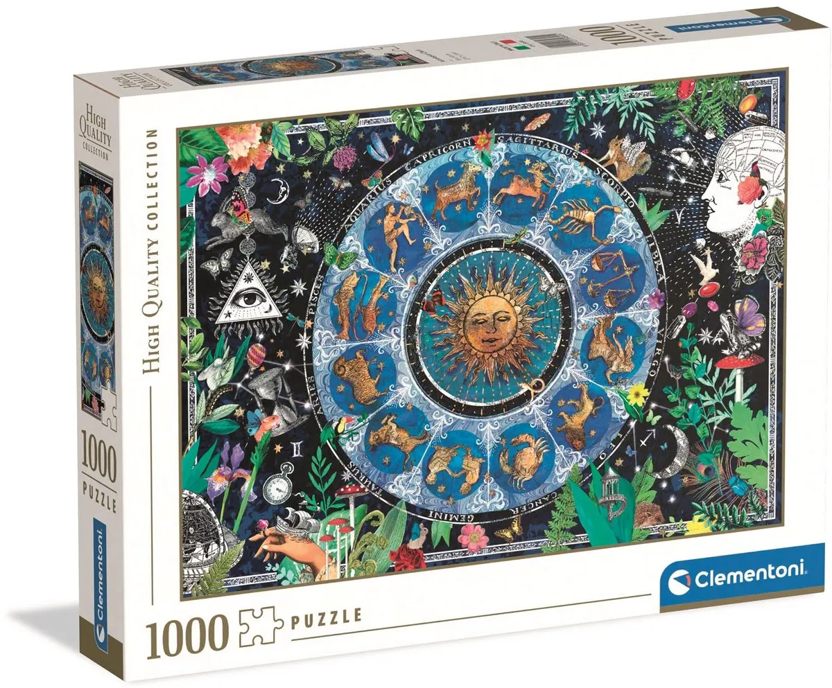 Clementoni Astrologische Kaart 2025 Puzzel 1000 Stuks