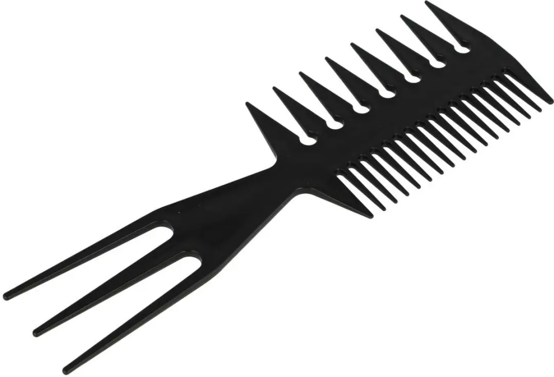 Haarsoires Vorkkam 20cm - Grove Kam - Zwart