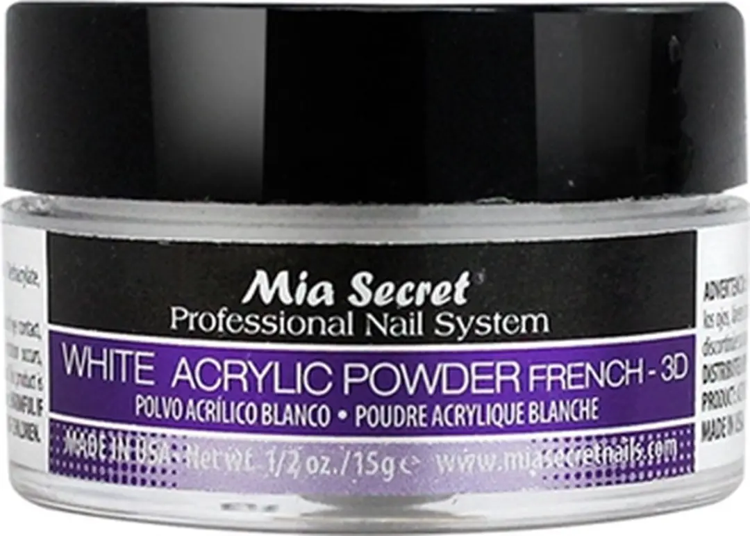 Mia Secret Acrylpoeder Wit 15ml