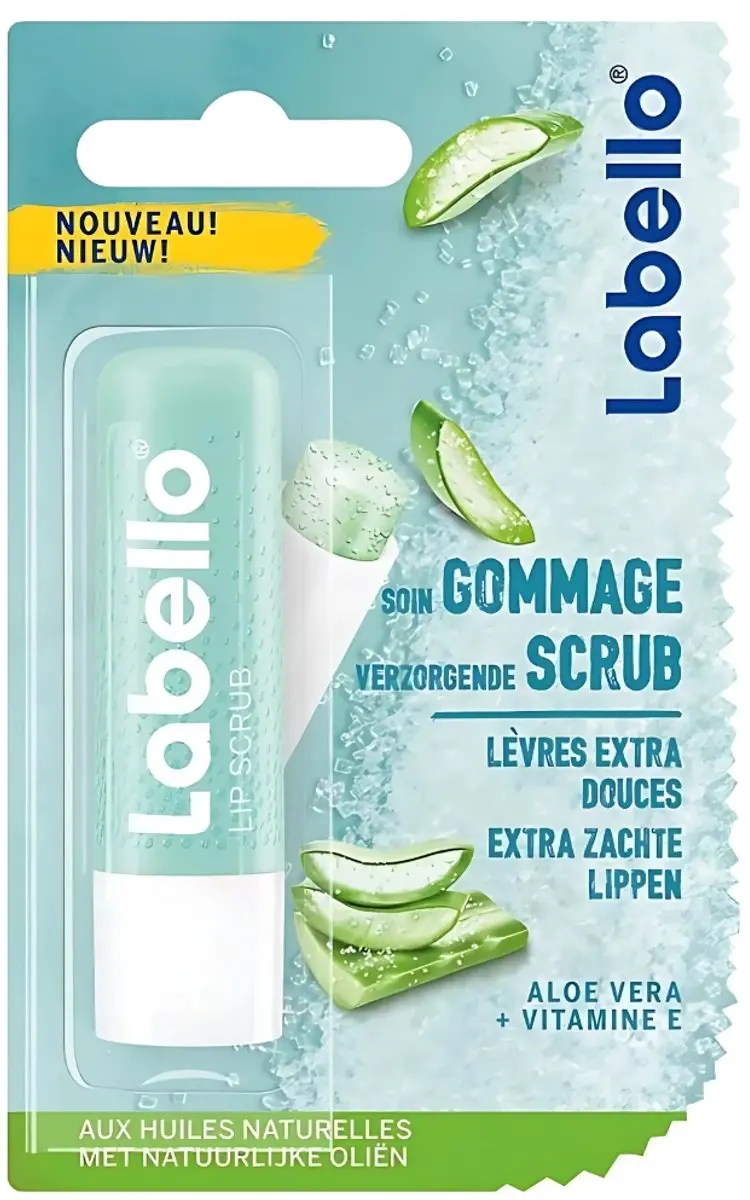 Labello Verzorgende Lipscrub Aloë Vera 6ml
