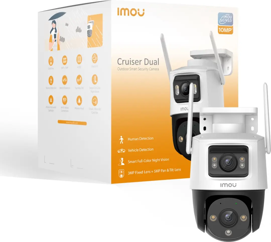 Imou Cruiser Dual IPC-S7XP-10M0WED Beveiligingscamera