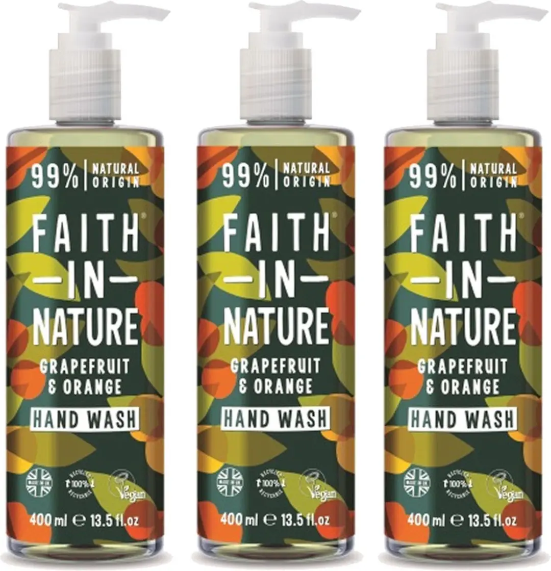 Faith In Nature Hand Wash Grapefruit & Orange