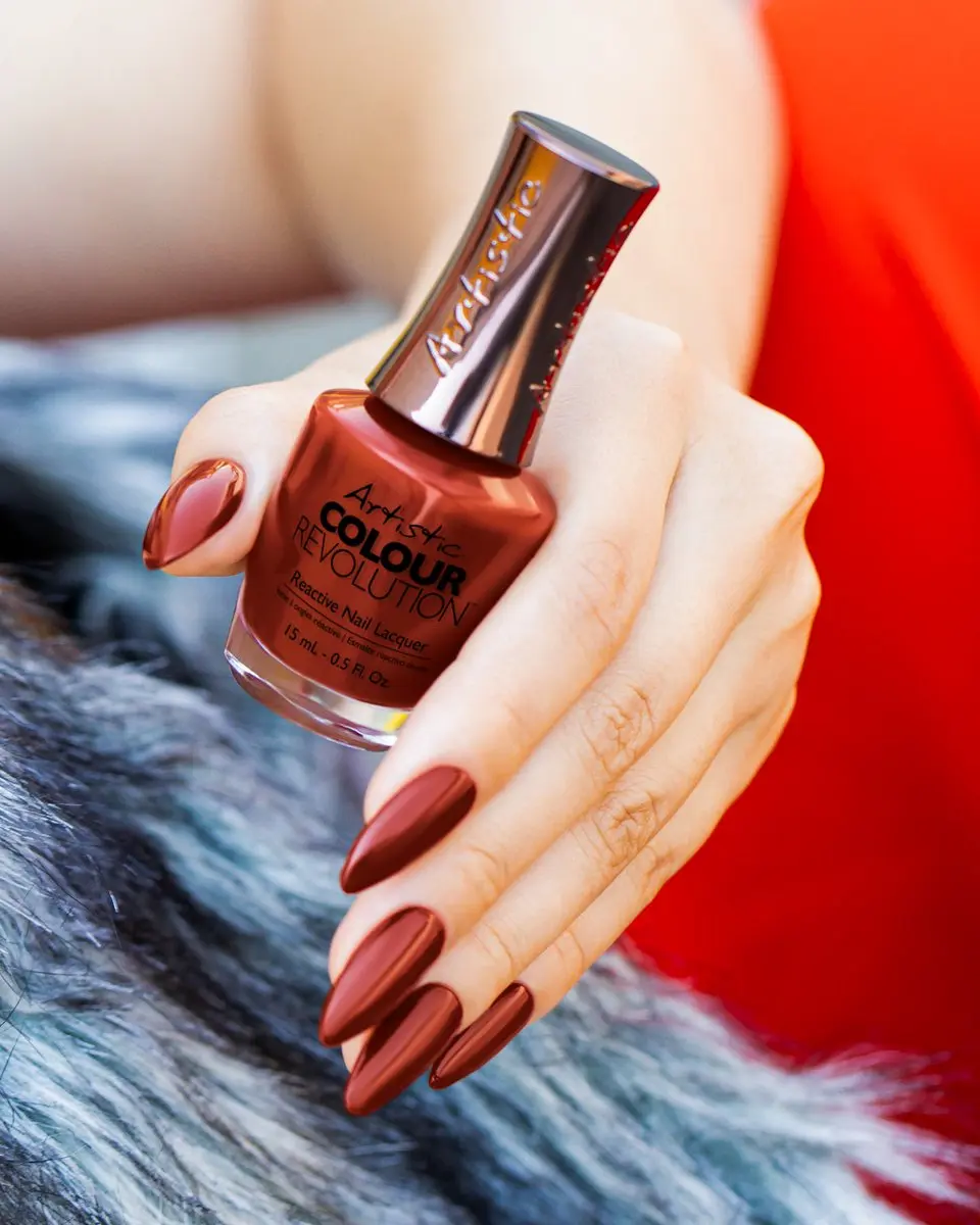Artistic Nail Design Colour Revolution Swagger Lane Nagellak 15ml - Steenrood