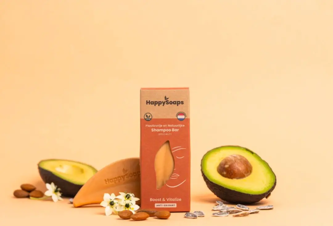 HappySoaps Shampoo Bar Boost & Vitalize Anti-oxidant 100g