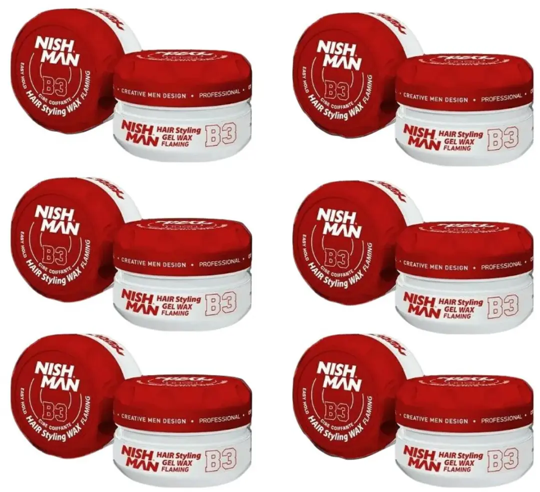 Nishman Hair Styling Wax 03 - 150ml - Sterke hold
