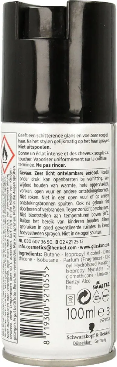 Gliss Kur Total Repair Brilliant Tonic 100ml