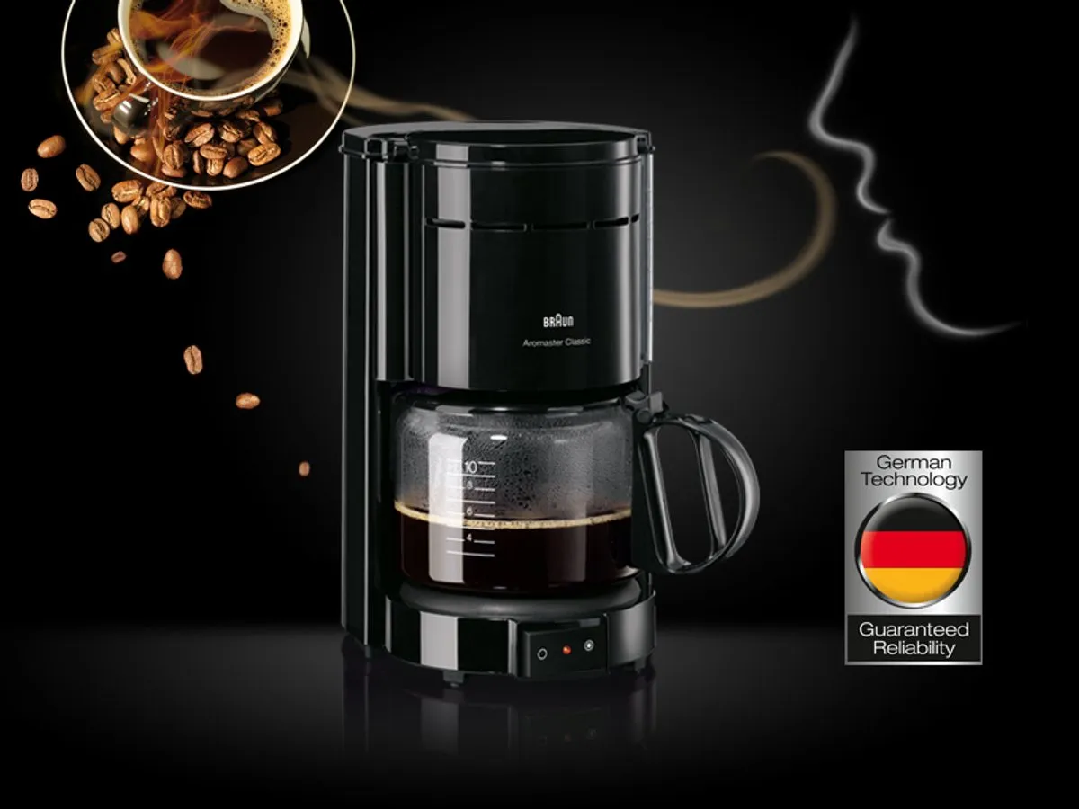 Braun Aromaster Classic KF47 Filterkoffiezetapparaat 10 Koppen - 1,4L - Zwart - afbeelding 6 van 6
