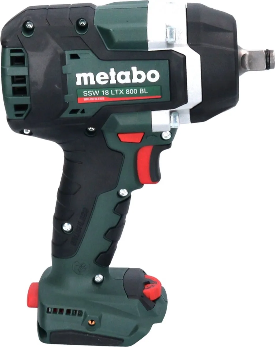 Metabo SSW 18 LTX 800 Accu-slagmoersleutel 800Nm - 1 Stuk