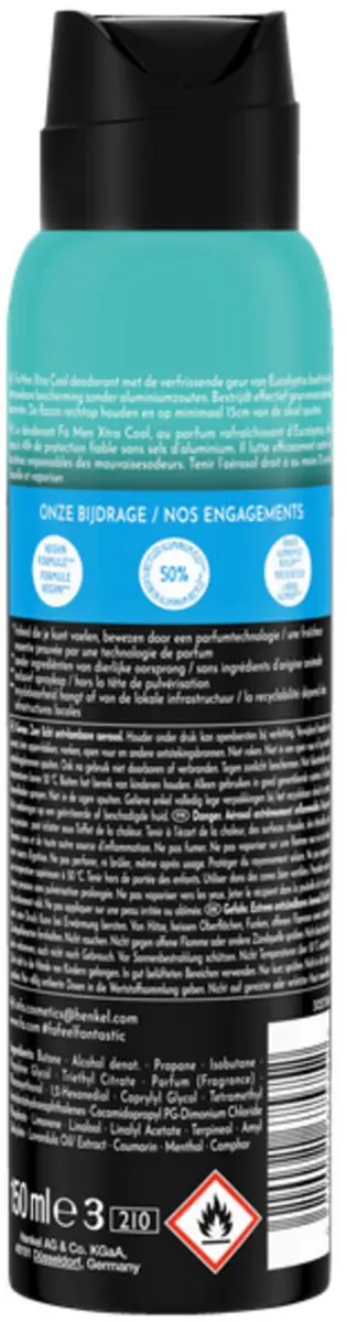 Fa Men Deospray Extreme Cool 150ml