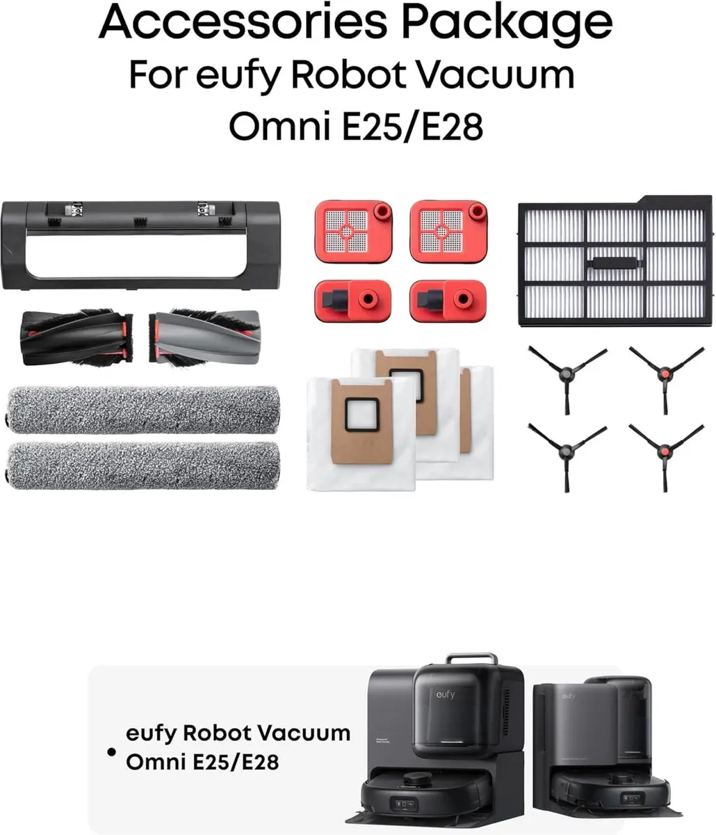 Eufy Accessoireset E25/E28 Robotstofzuiger