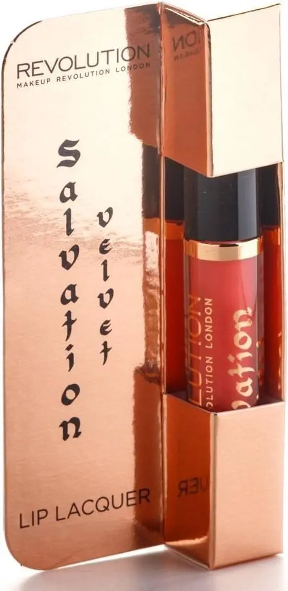 Makeup Revolution Salvation Velvet Matte Lip Lacquer Oranje 2ml