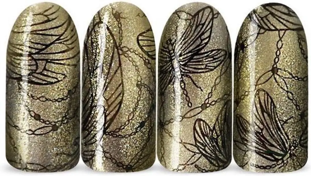 Moyra Stamping Nagellak 12ml CAT EYE GOLD