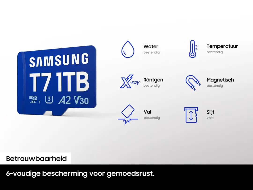 Samsung T7 MicroSDXC 256GB - UHS-I