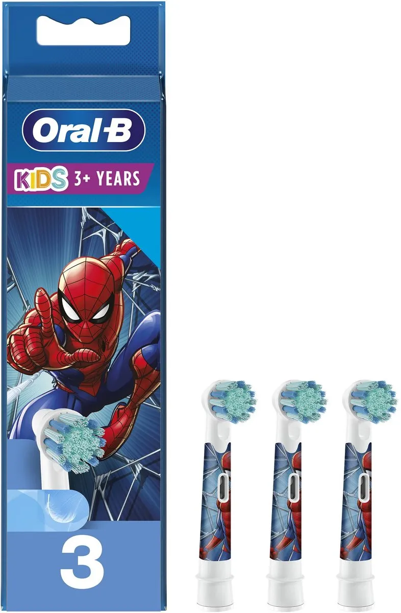 Oral-B Kids Marvel Spiderman Complete Mondverzorging - 3 Stuks - Meerkleurig