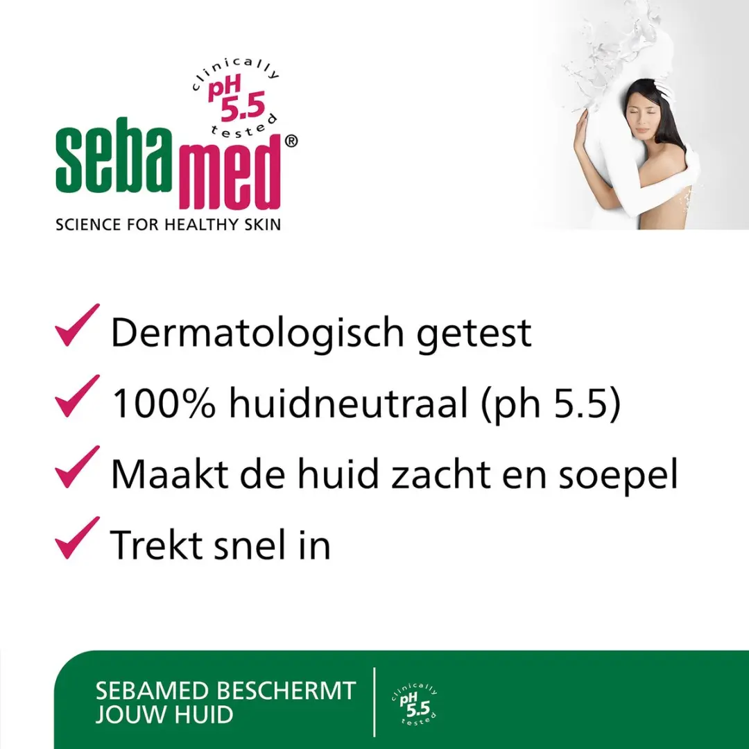 Sebamed Voedende Bodymilk 200ml - Zoete amandelolie & sheabutter