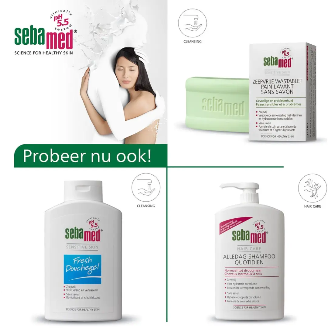 Sebamed Voedende Bodymilk 200ml - Zoete amandelolie & sheabutter