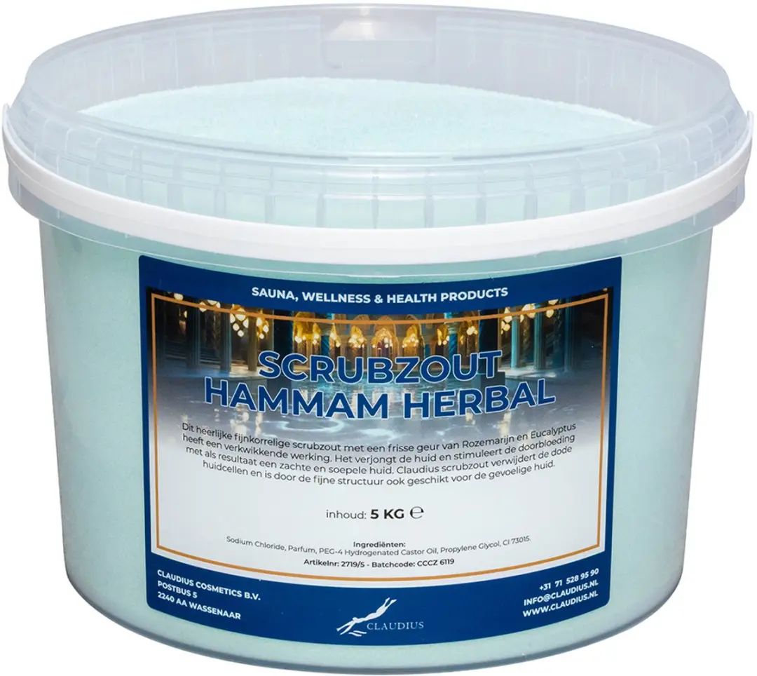 Splashbox Cosmetics Hammam Herbal Scrubzout 5 kg