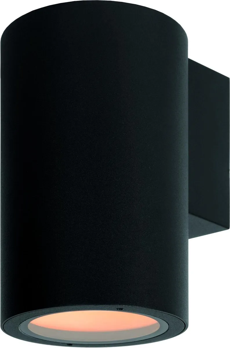 Lucide Volantis Wandspot E27 IP54 - Zwart