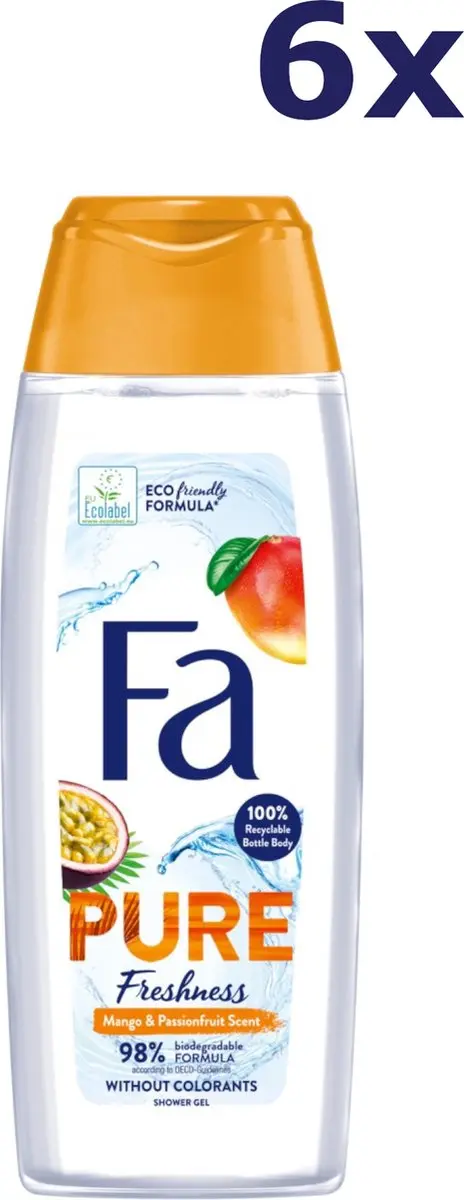 Fa Bad- en Douchemiddel 1500ml - 6 Dispensers