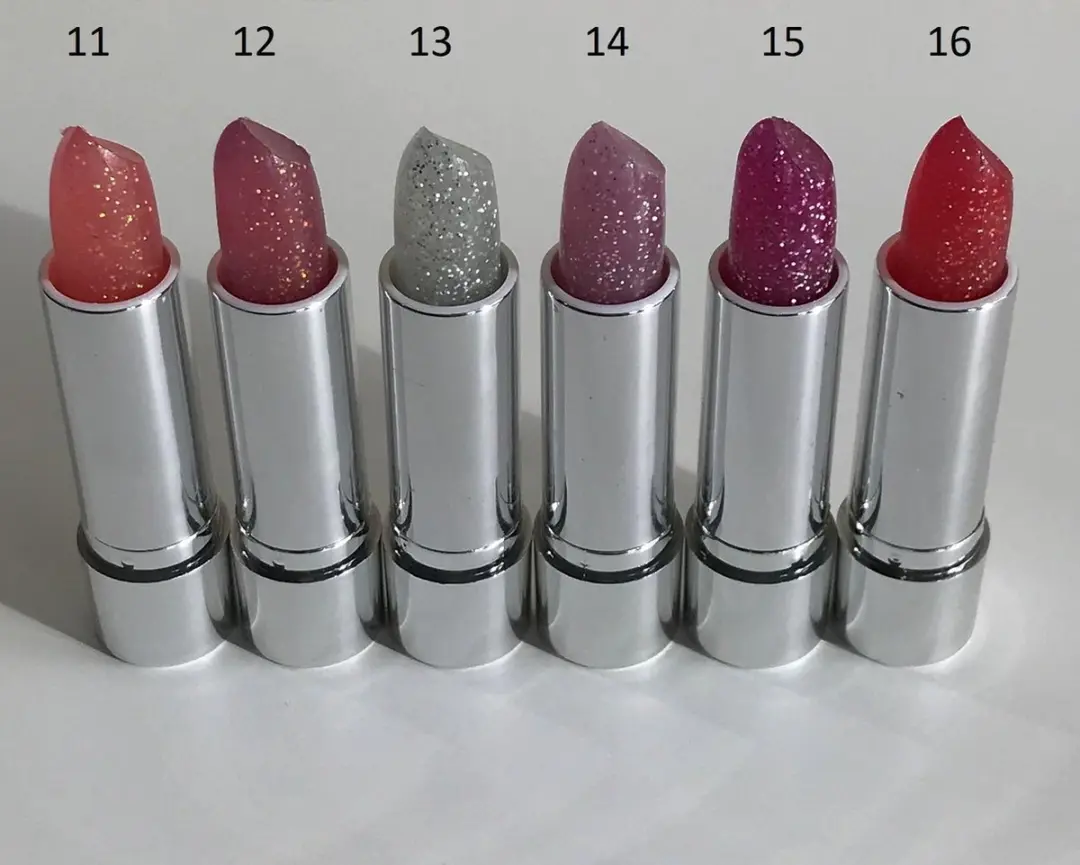 Leticia Well Glitter Lipstick 14 - 3,8ml - Transparant Roze Zilver