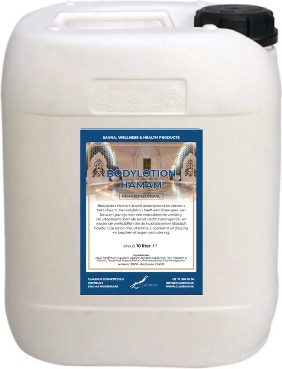 Splashbox Cosmetics Hamam Bodylotion 10L