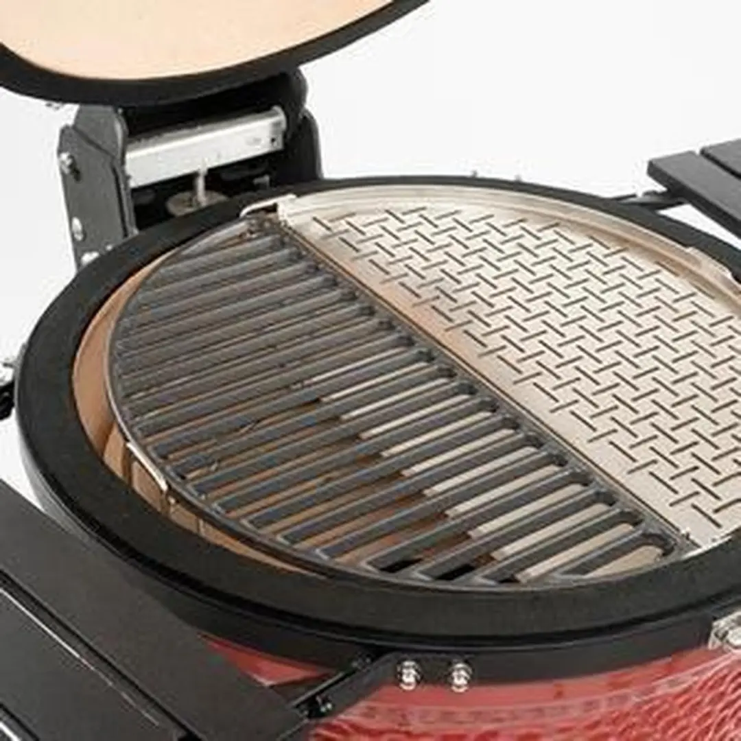 Kamado Joe Halve Maan Gietijzeren Grillrooster KJ-HCICG - Zwart