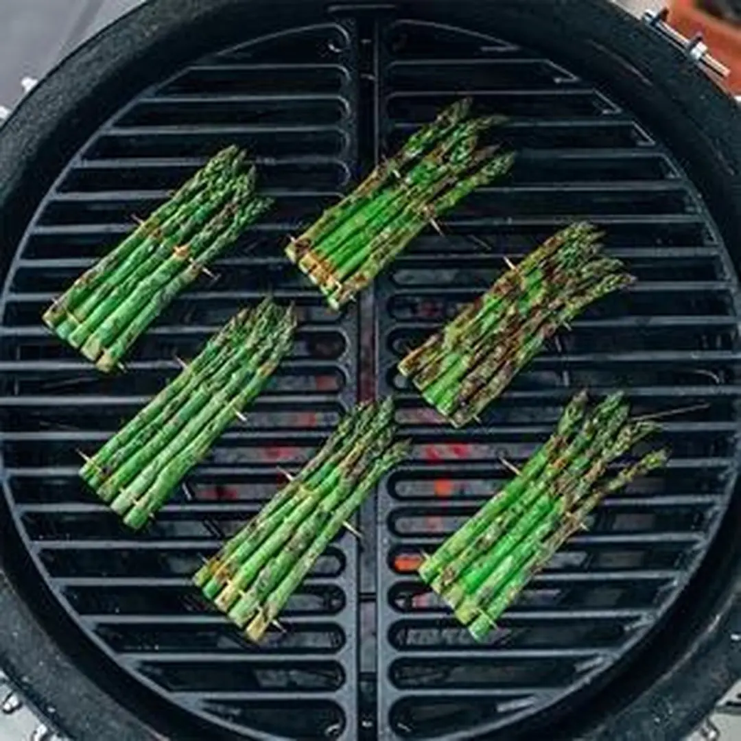 Kamado Joe Halve Maan Gietijzeren Grillrooster KJ-HCICG - Zwart - afbeelding 6 van 6