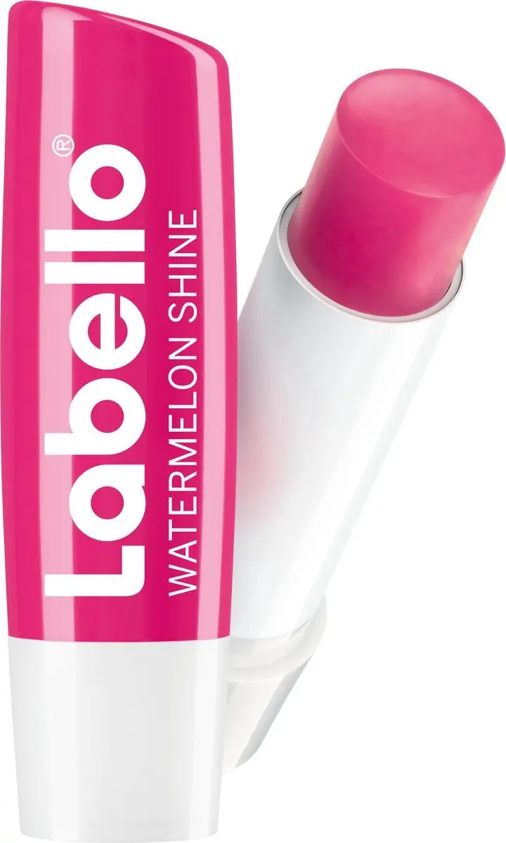 Labello Watermelon Shine Lippenbalsem 4,8g - Roze